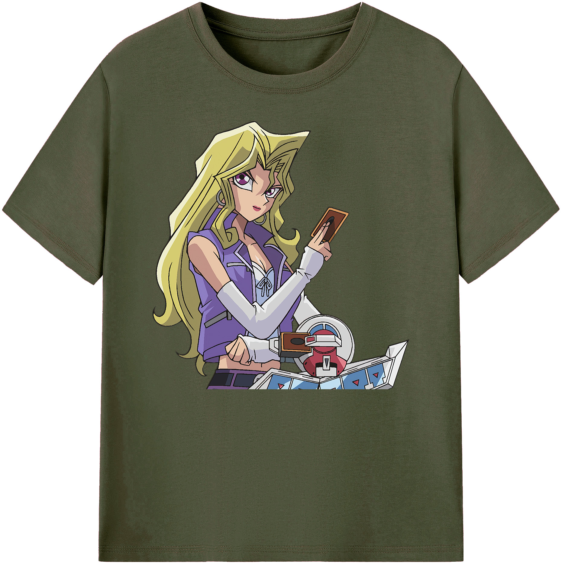 （画像用） 遊☆戯☆王 Yu-Gi-Oh! 綿100％ メンズ半袖Tシャツ｜肌触りやわらか＆通気性